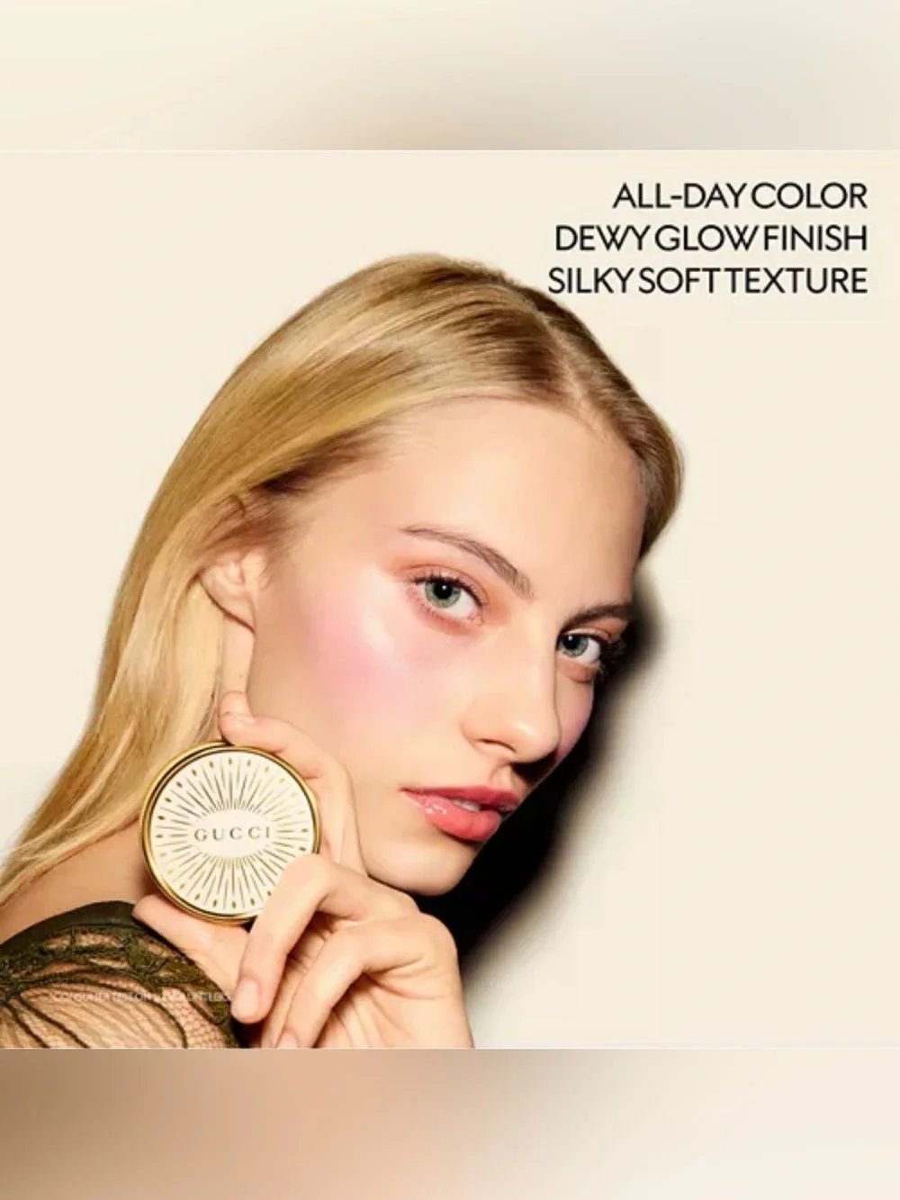 Arctic Rose Gucci Glow Dewy Blush Pink Full Size Brand New In Box Authentic